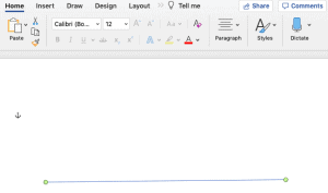 How to insert a line in Word Document - OfficeBeginner