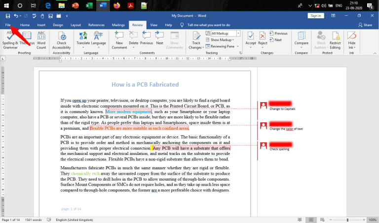 How to Print Only Comments in Word - OfficeBeginner