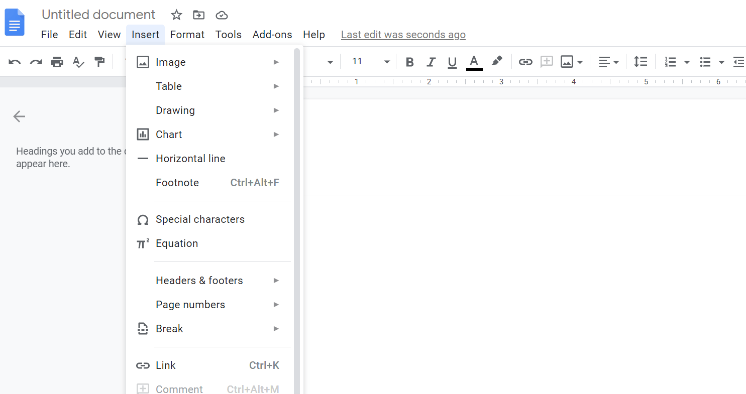 How to Insert a Horizontal Line in Google Docs - OfficeBeginner