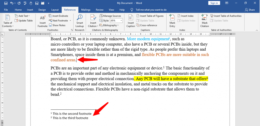 How To Change Footnote Format In Word Mac