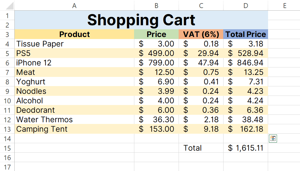 how-to-highlight-alternate-rows-in-ms-excel-officebeginner