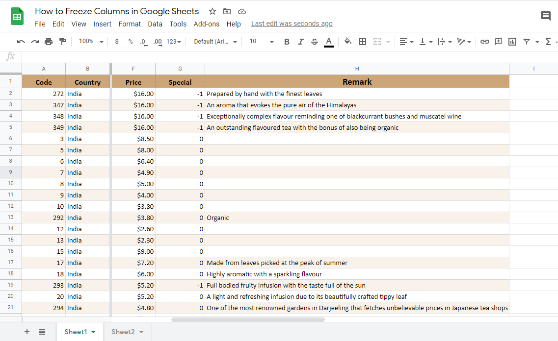 How To Freeze Columns In Google Sheets OfficeBeginner how-to-freeze-columns-in-google-sheets-officebeginner