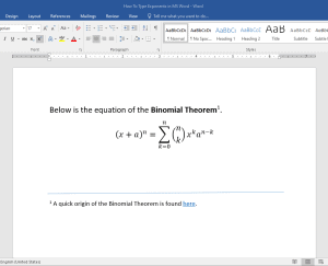 How to type exponents in MS Word - OfficeBeginner