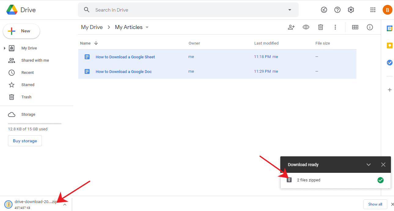 How to download a Google Doc - OfficeBeginner