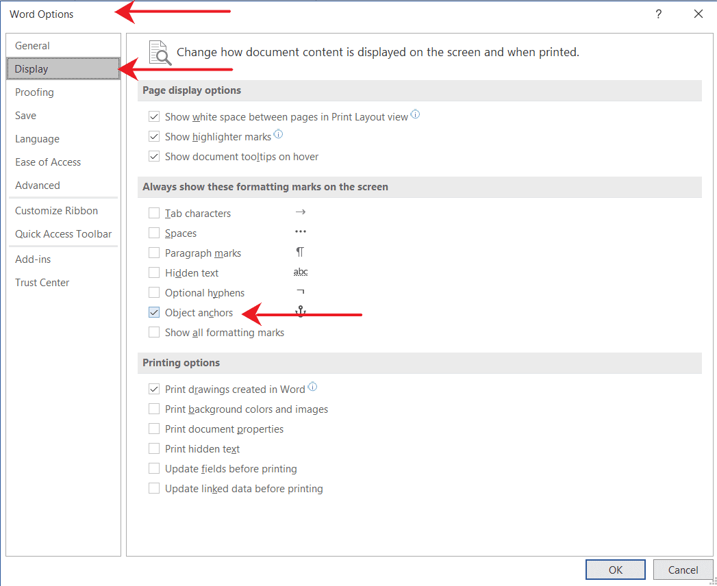 How to anchor an Image in Word - OfficeBeginner