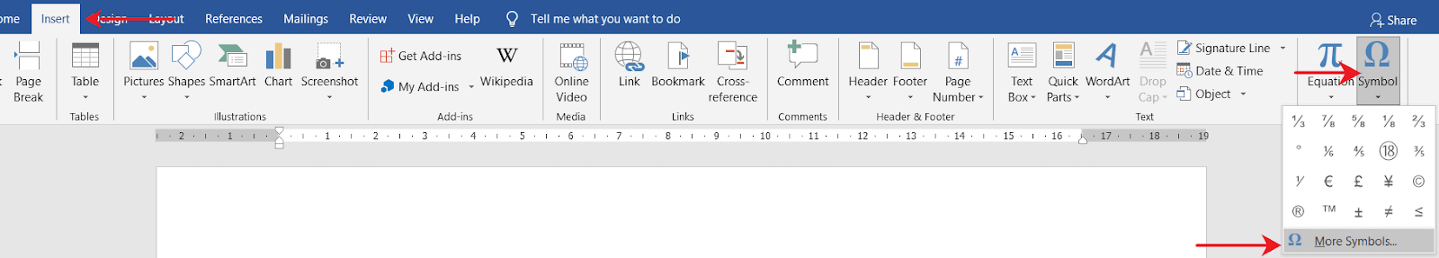 How to insert an Em Dash in Word Document - OfficeBeginner
