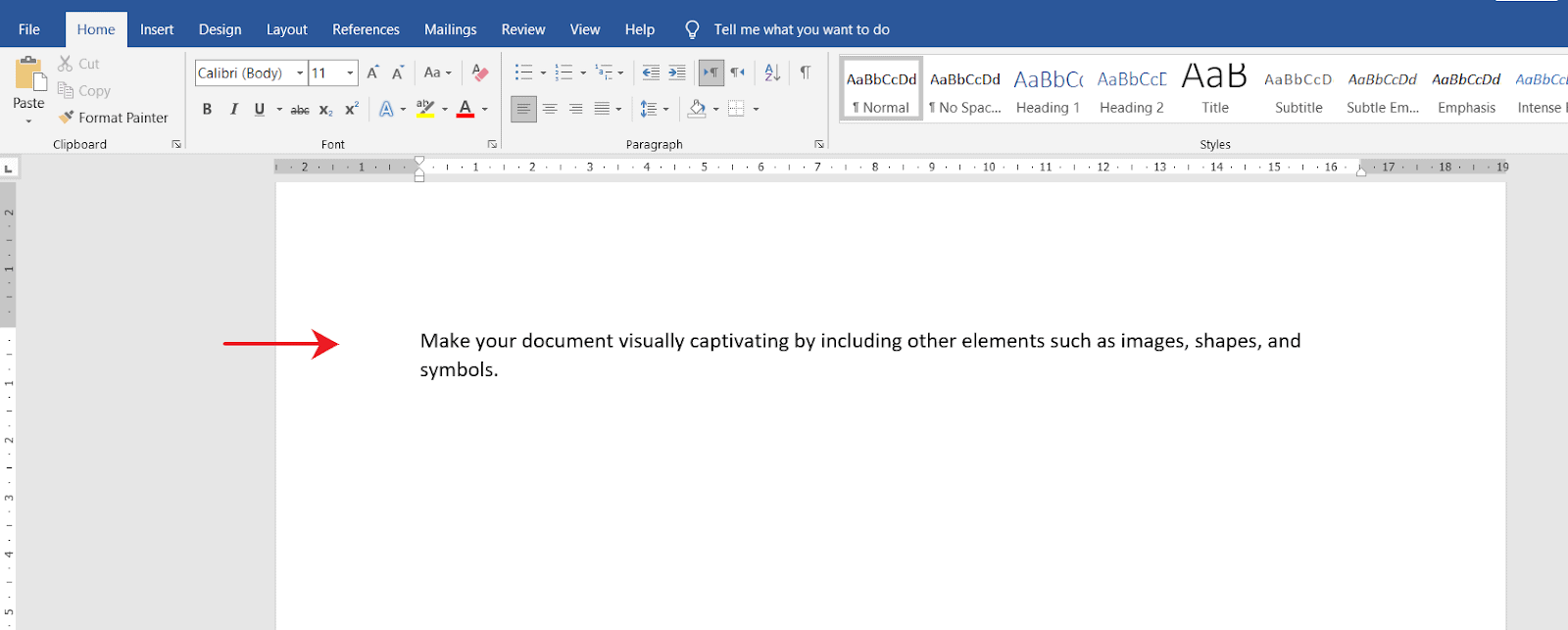 How to insert an Em Dash in Word Document OfficeBeginner