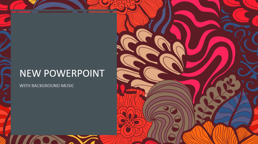 best background music for powerpoint presentation