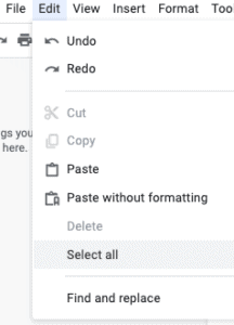 How to find and replace in Google Docs - OfficeBeginner