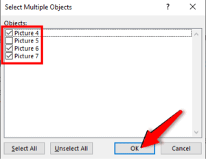 How to Select Multiple Pictures in Word - OfficeBeginner