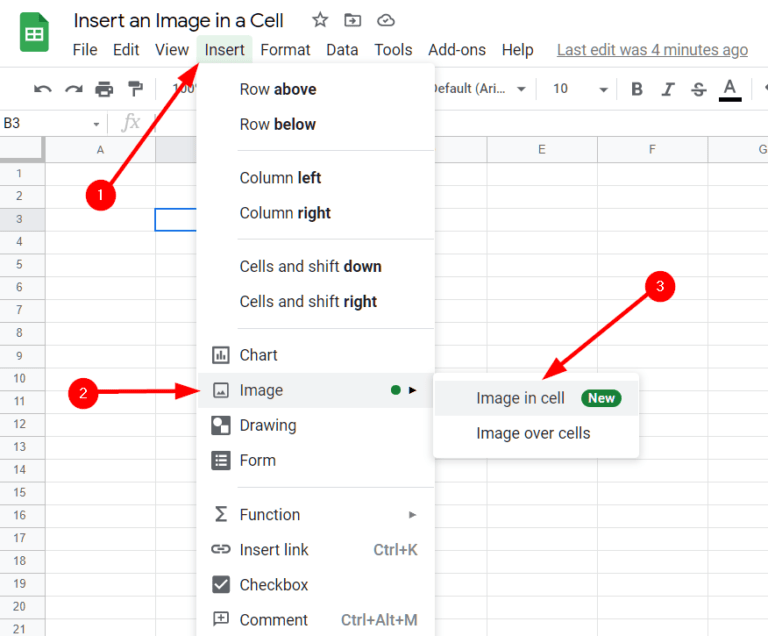 How To Insert Image In A Cell In Google Sheets OfficeBeginner