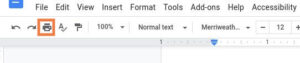 How to print multiple pages on one page in Google Docs - OfficeBeginner