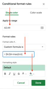 How to Highlight the Highest and Lowest Values in Google Sheets ...