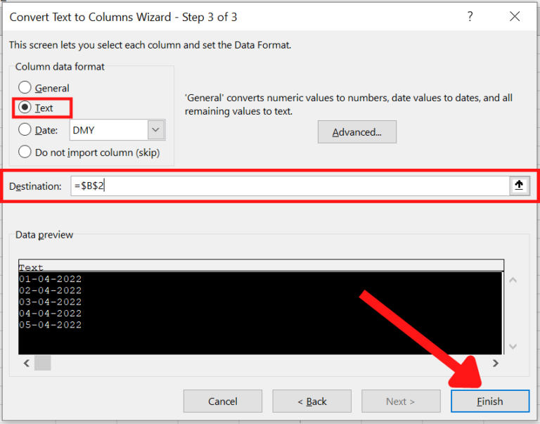 How To Convert Date To Text In MS Excel OfficeBeginner