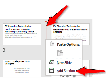 change presentation view to slide sorter