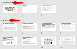 What Is Slide Sorter View in MS PowerPoint - OfficeBeginner
