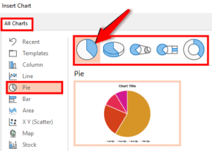 How to Create a Pie Chart in MS PowerPoint - OfficeBeginner