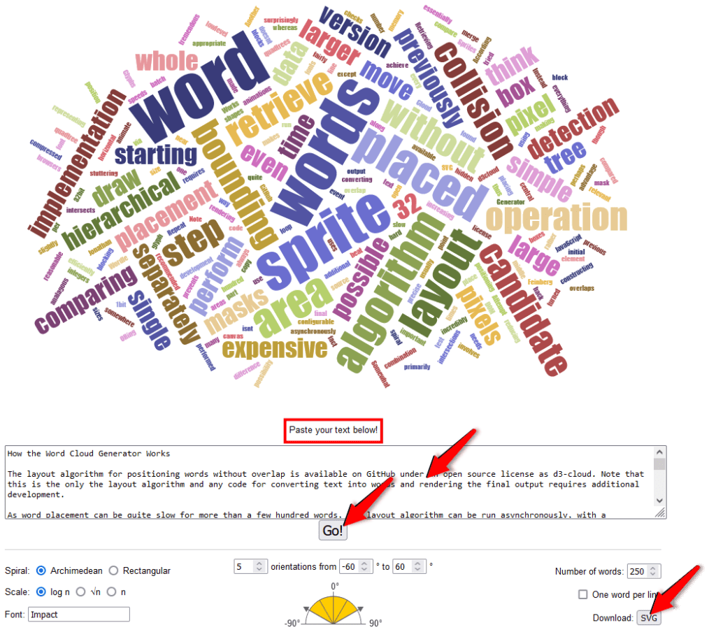 how to make word presentation