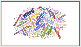 presentation word cloud