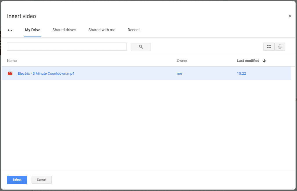 presentation timer google slides