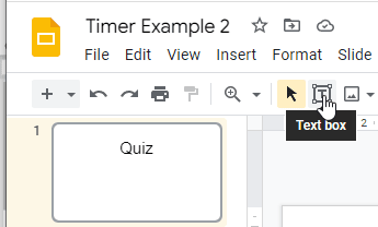 presentation timer google slides