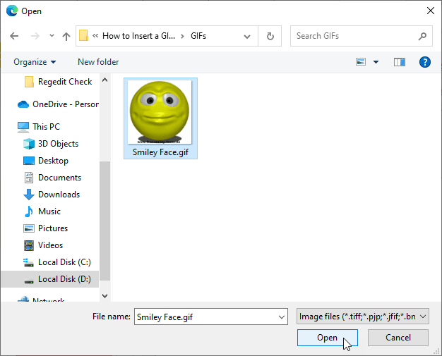 How To Insert A GIF In A Google Slide OfficeBeginner